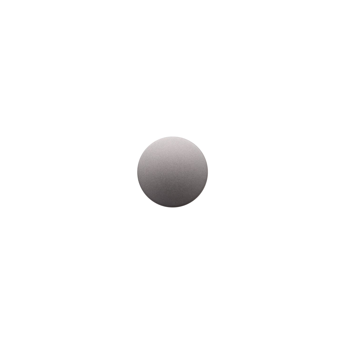 Italian Silver Zamac Shank Back Button - 18L/11.5mm Italian Silver Zamac Shank Back Button - 18L/11.5mm