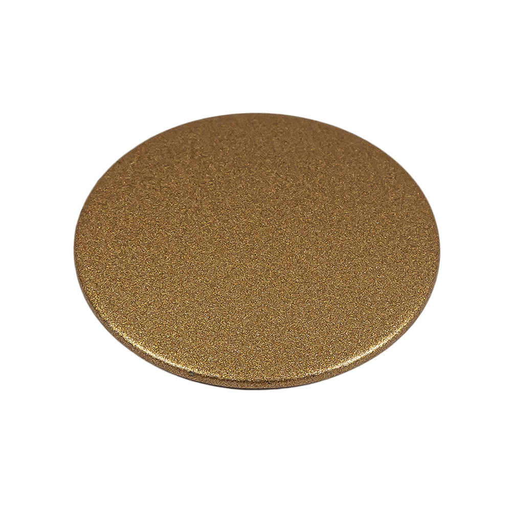 Italian Gold Zamac Shank Back Button - 44L/28mm - Folded Italian Gold Zamac Shank Back Button - 44L/28mm - Folded