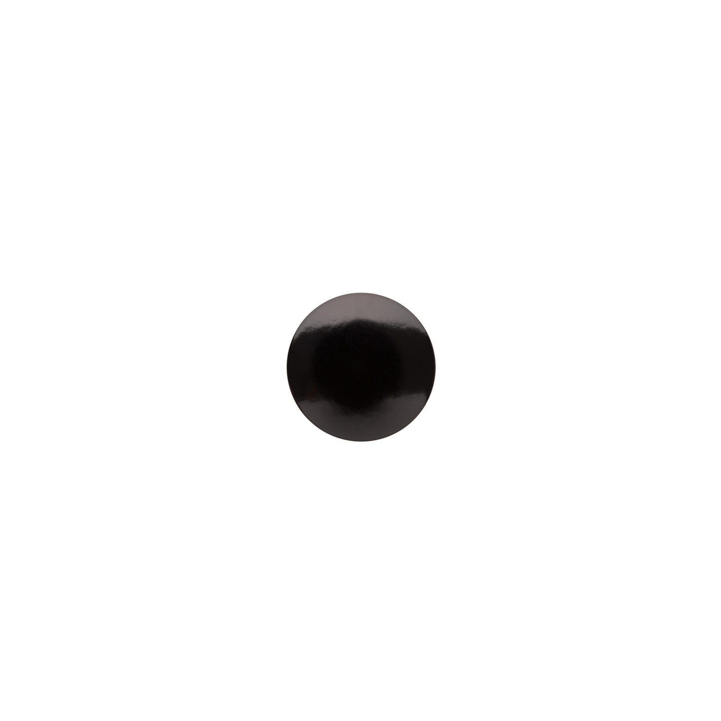 Italian Black Zamac Shank Back Button - 18L/11.5mm Italian Black Zamac Shank Back Button - 18L/11.5mm