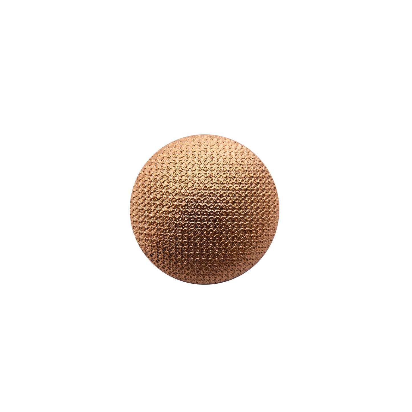 Italian Gold Textured Shank Back Button - 32L/20mm Italian Gold Textured Shank Back Button - 32L/20mm
