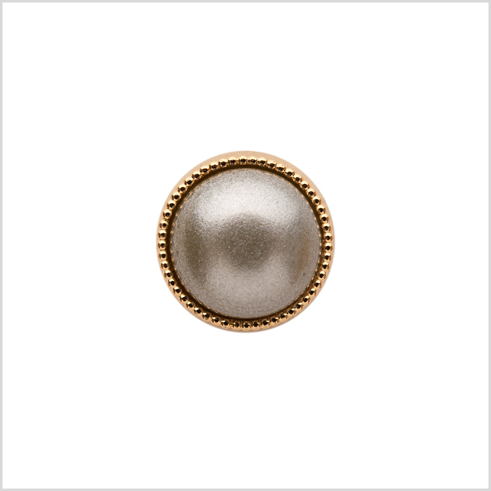 Italian Silver/Gold Shank Back Button - 20l/12mm Italian Silver/Gold Shank Back Button - 20l/12mm