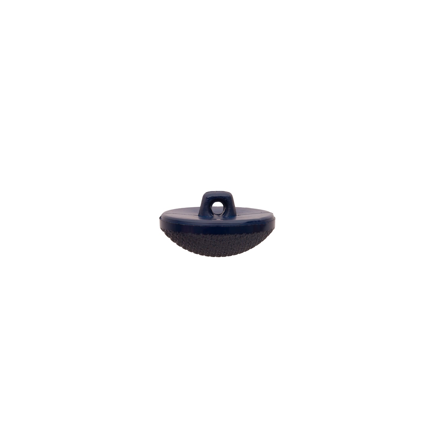 Italian Navy Textured Shank Back Button - 24L/15mm - Detail Italian Navy Textured Shank Back Button - 24L/15mm - Detail
