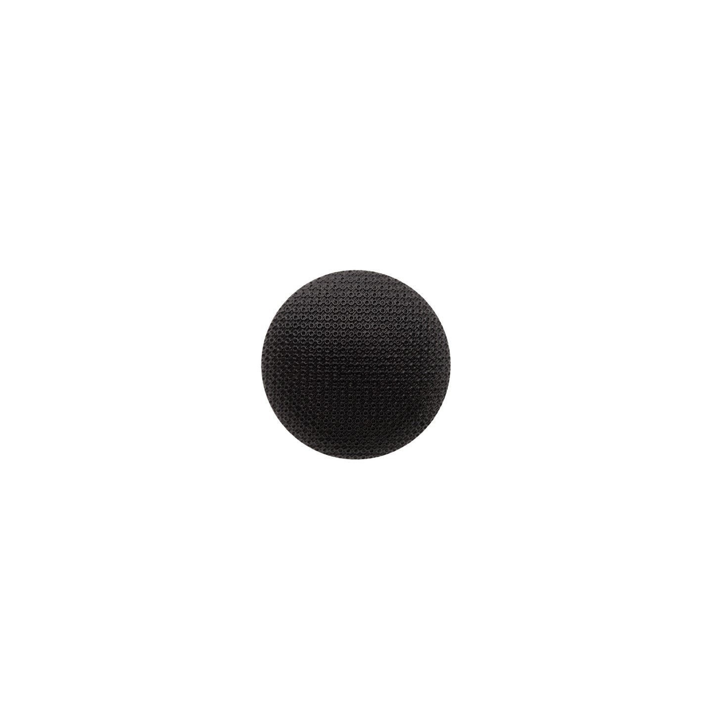 Italian Black Textured Shank Back Button - 24L/15mm Italian Black Textured Shank Back Button - 24L/15mm