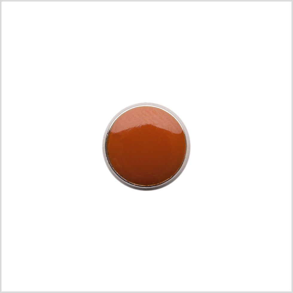 Italian Brown Shank Back Button - 17L/10.5mm Italian Brown Shank Back Button - 17L/10.5mm