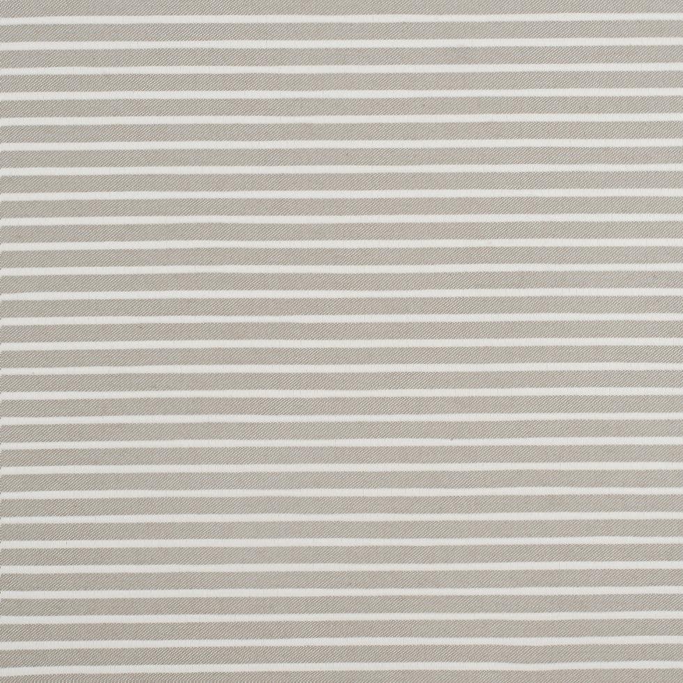 Spanish Beige/White Striped Polyester Blended Woven Spanish Beige/White Striped Polyester Blended Woven