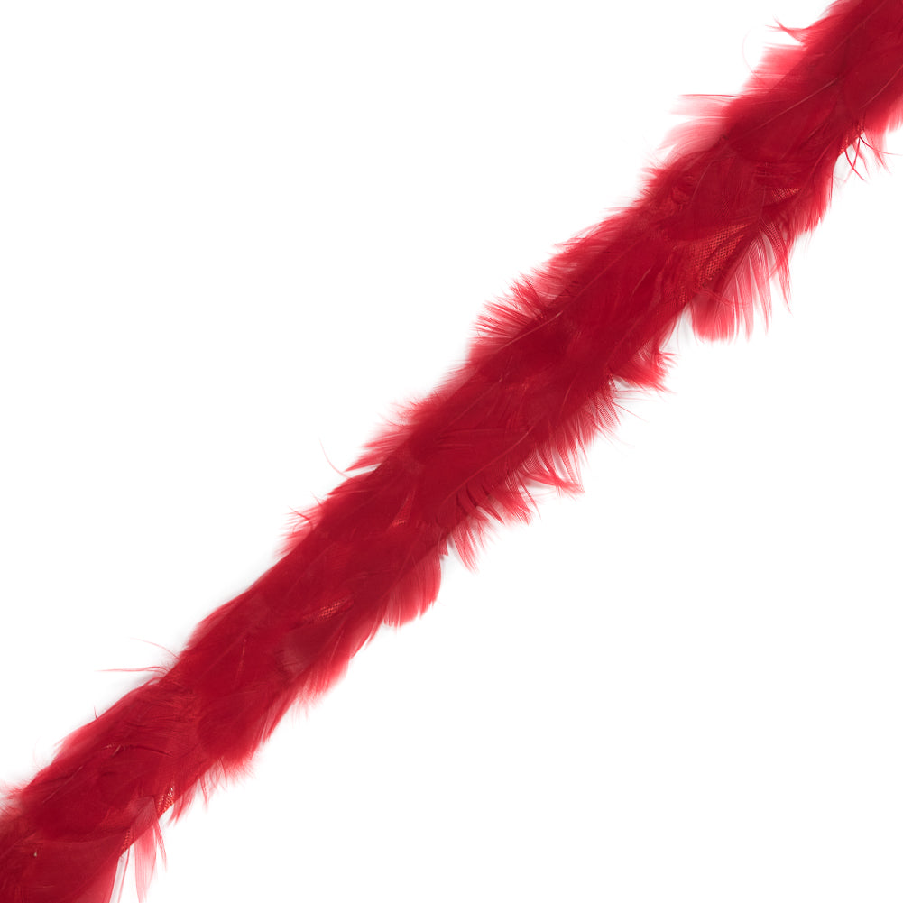 Red Hen Feather Trimming - 1" Red Hen Feather Trimming - 1"