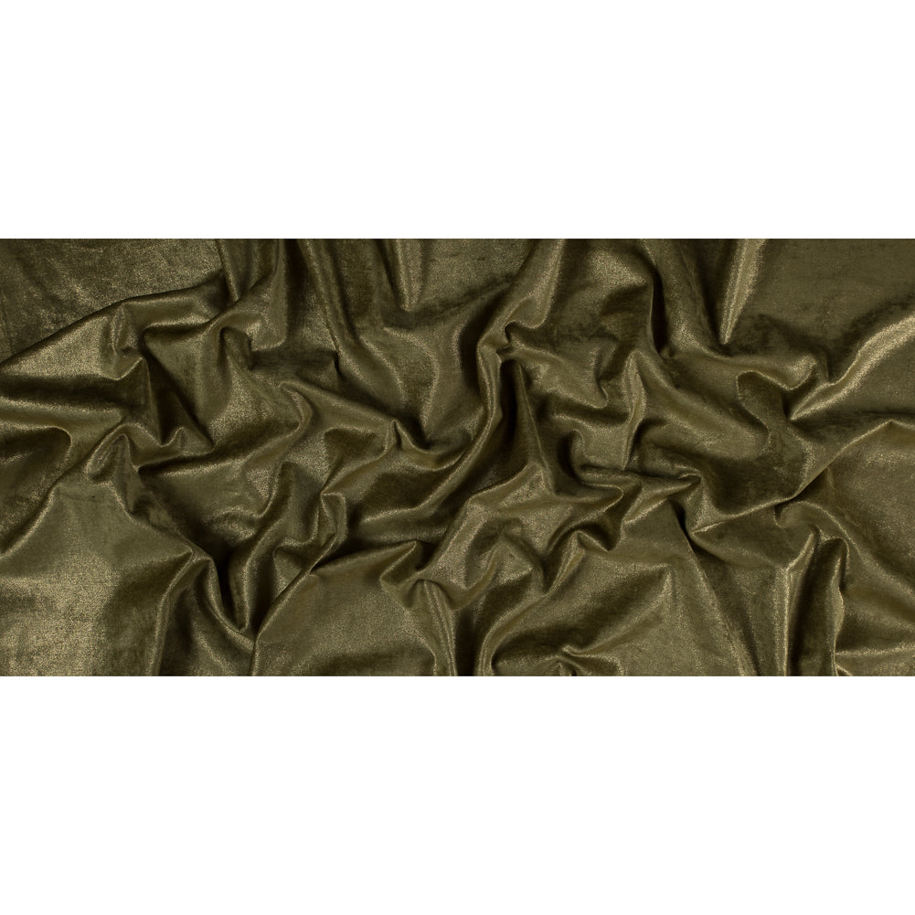 Short Pile Glade Metallic Polyester Blended Velvet - Full Short Pile Glade Metallic Polyester Blended Velvet - Full