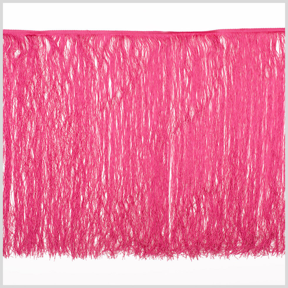 24 European Magenta Chainette Fringe Trim 24 European Magenta Chainette Fringe Trim