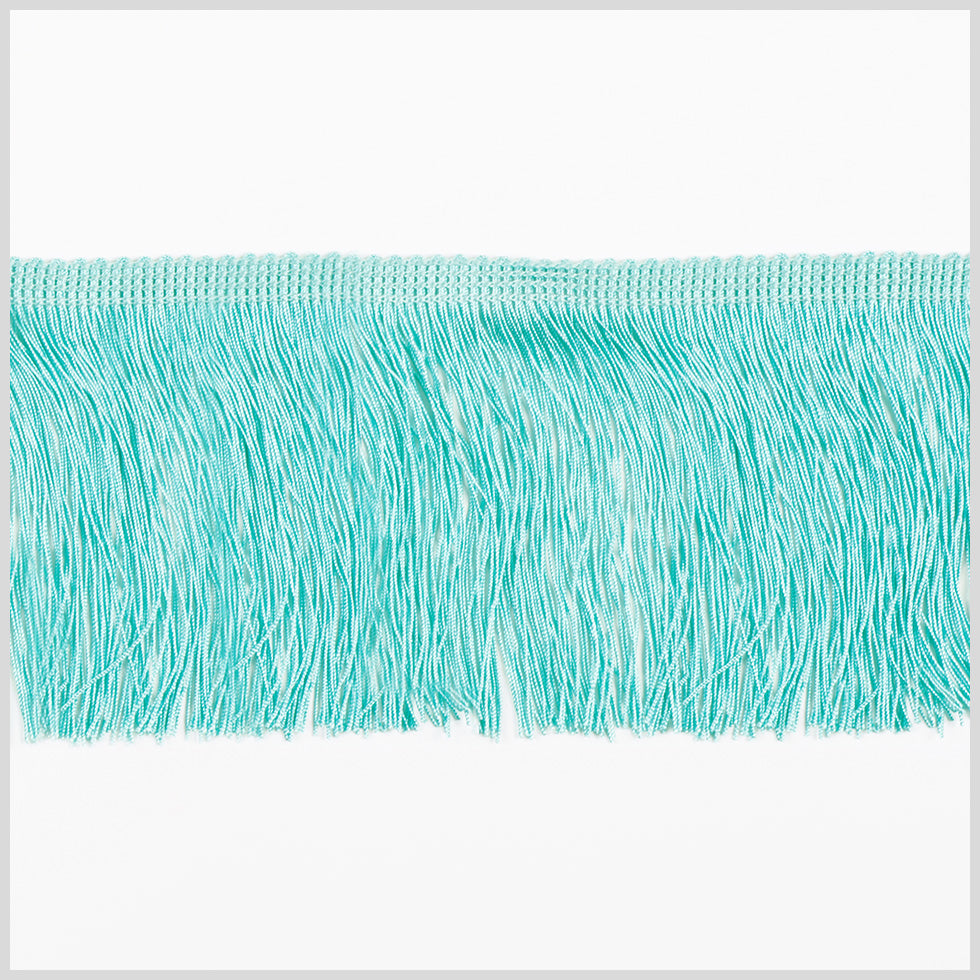 4 European Tiffany Blue Chainette Fringe Trim 4 European Tiffany Blue Chainette Fringe Trim