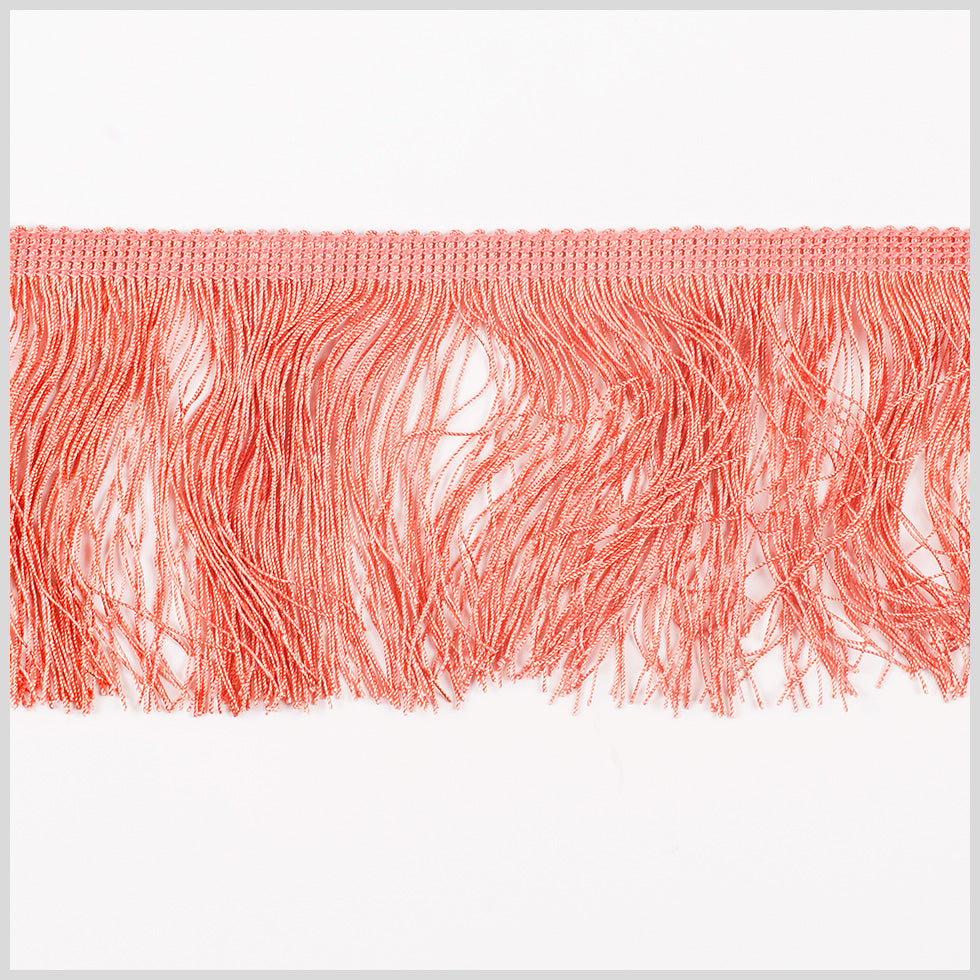 4 European Salmon Chainette Fringe Trim 4 European Salmon Chainette Fringe Trim