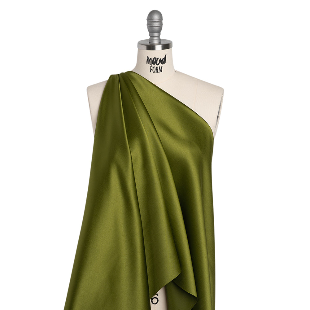 Polyester Satin - Olivino - Reverie Collection Polyester Satin - Olivino - Reverie Collection