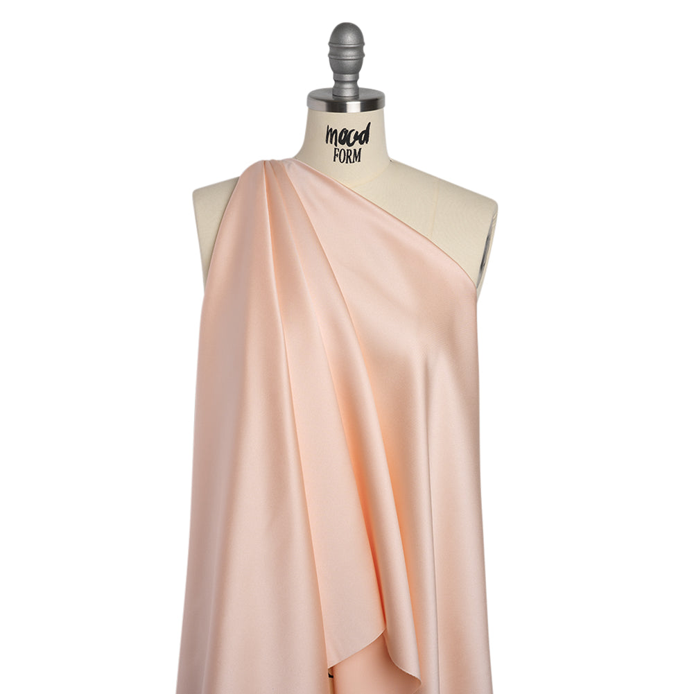 Polyester Satin - Peach - Reverie Collection Polyester Satin - Peach - Reverie Collection