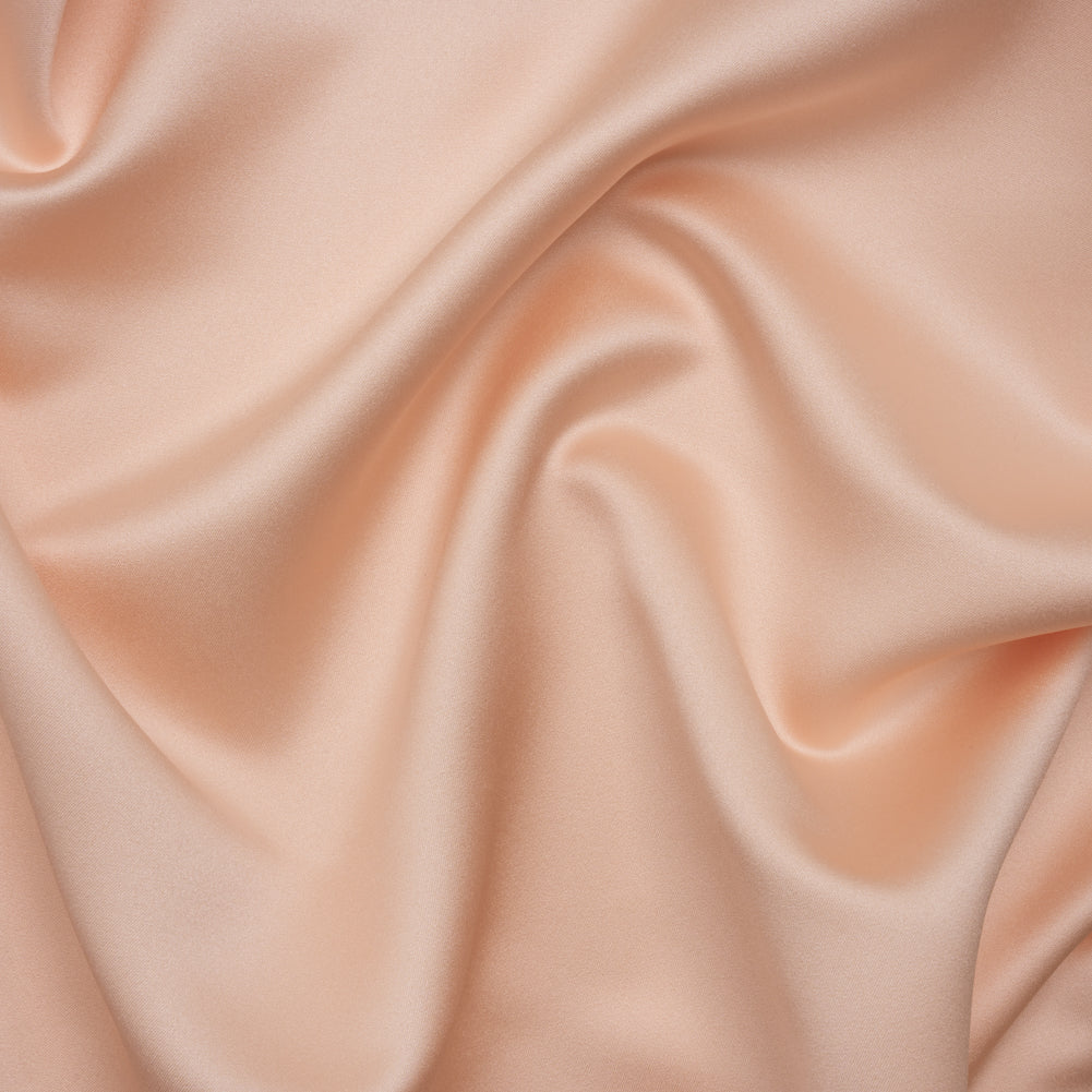 Polyester Satin - Peach - Reverie Collection Polyester Satin - Peach - Reverie Collection
