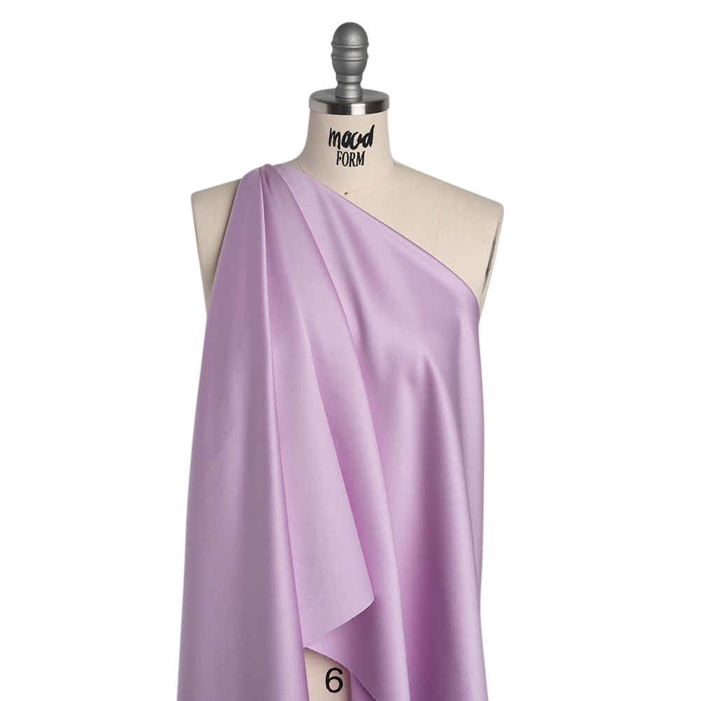 Polyester Satin - Lavender - Reverie Collection Polyester Satin - Lavender - Reverie Collection
