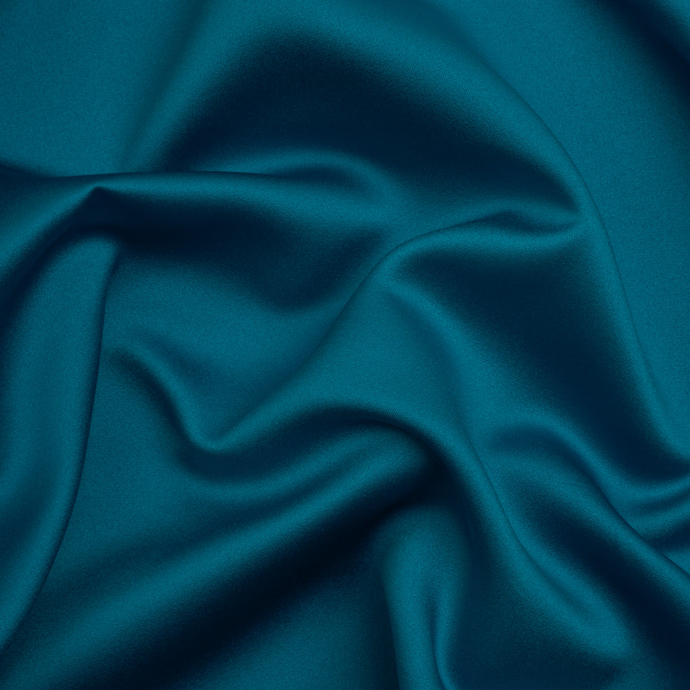 Polyester Satin - Constellation Blue - Reverie Collection Polyester Satin - Constellation Blue - Reverie Collection