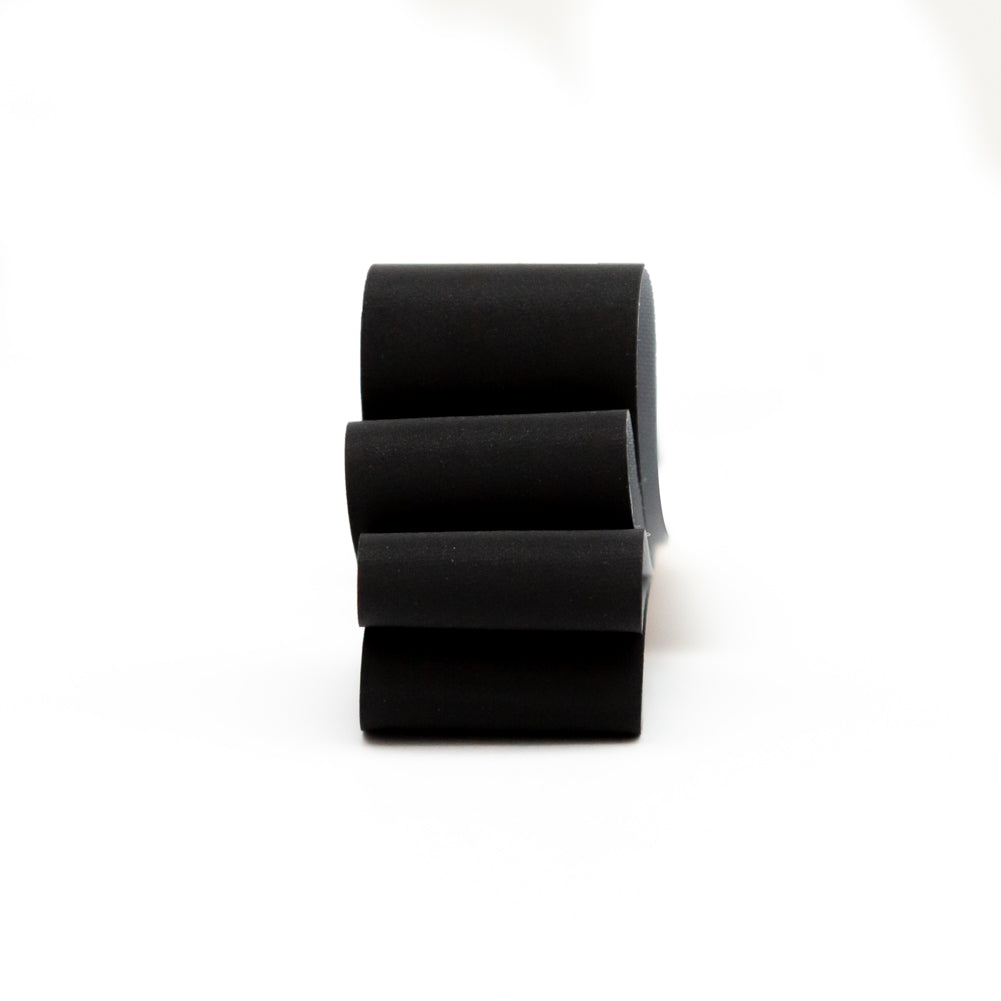Italian Black Reflective Ribbon - 0.875" Detail Italian Black Reflective Ribbon - 0.875" Detail