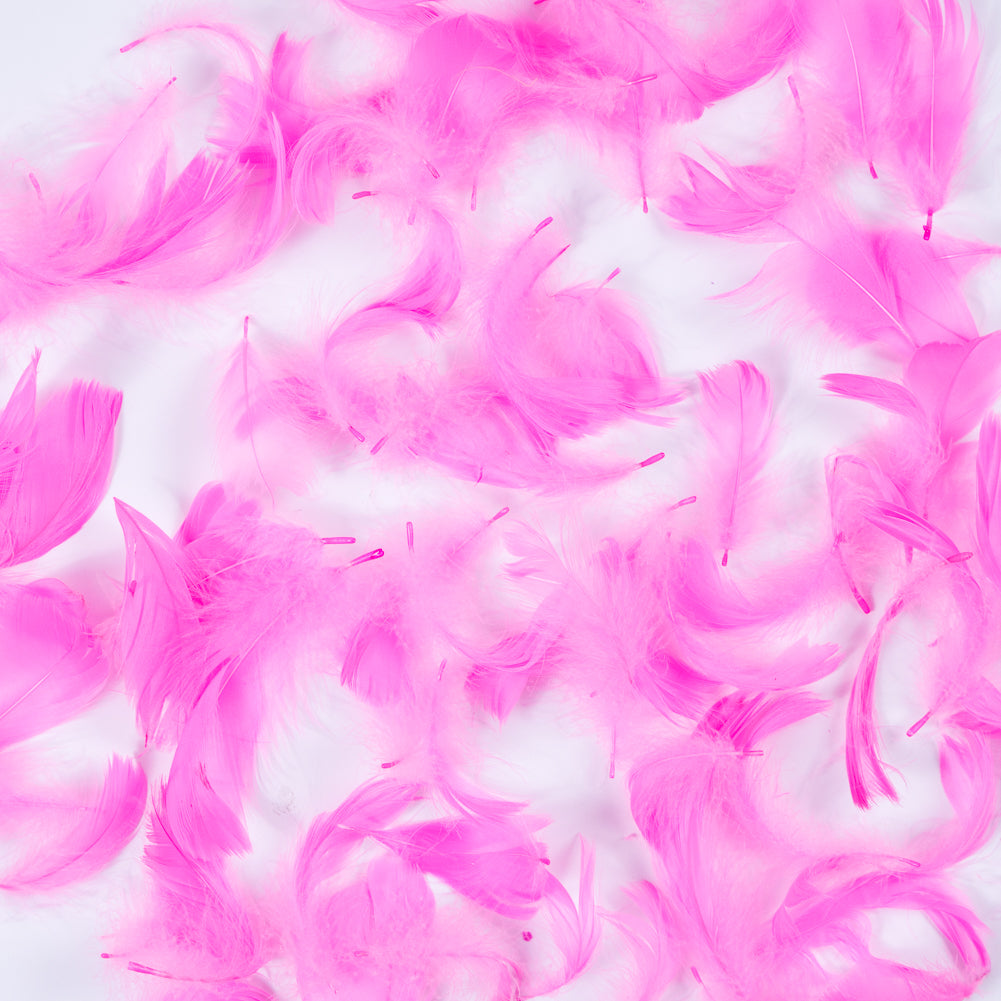Pink 5 Gram Bag of Feathers Pink 5 Gram Bag of Feathers