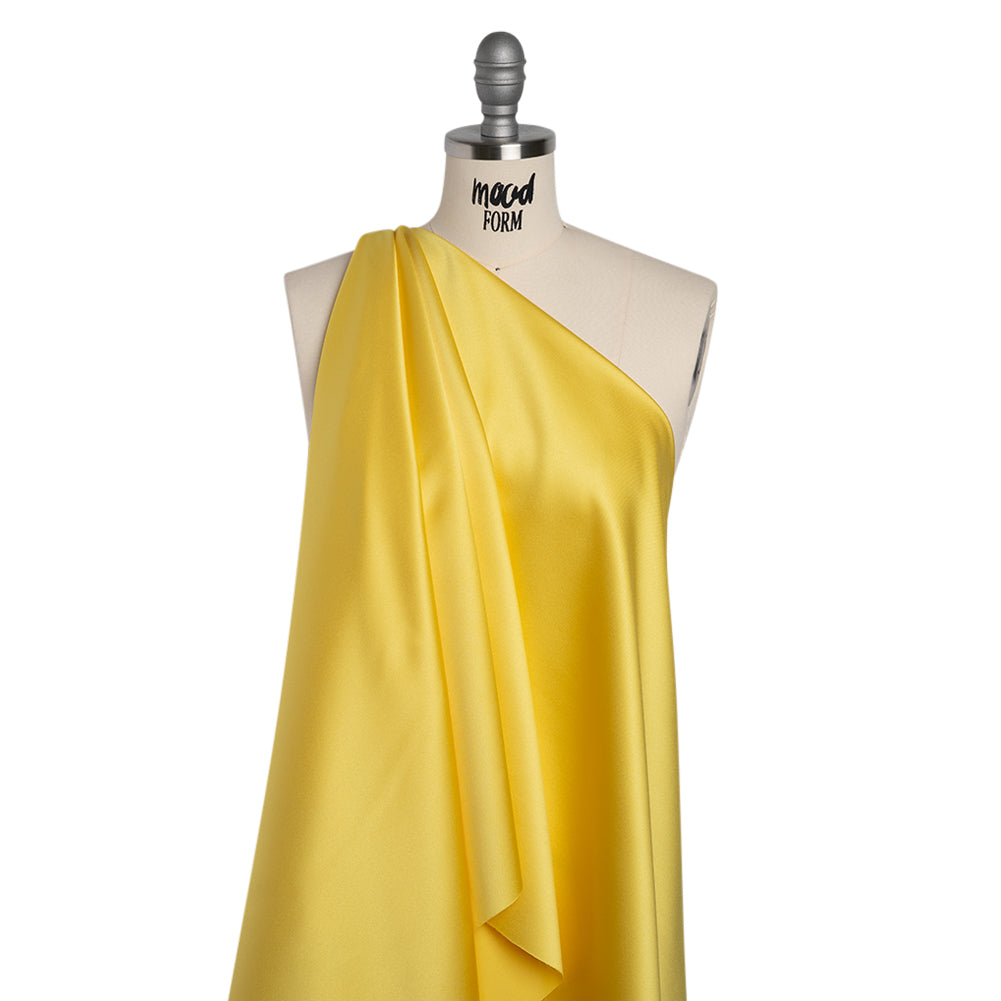 Polyester Satin - Rio Maize - Reverie Collection Polyester Satin - Rio Maize - Reverie Collection