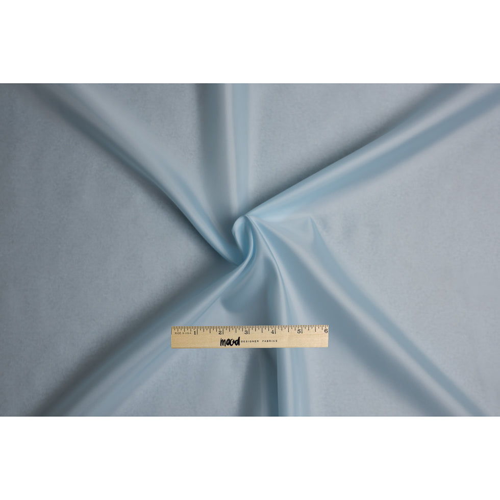 Sky Blue Polyester Lining - Folded