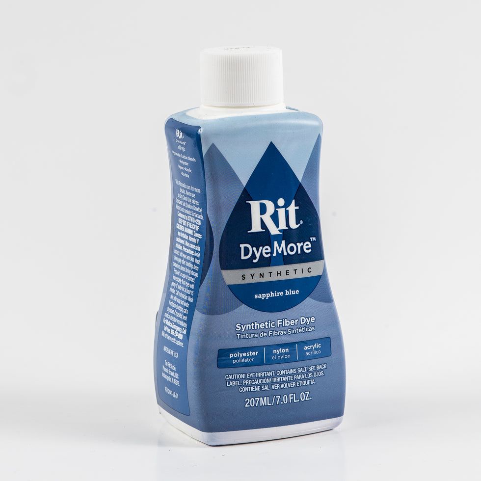 Rit DyeMore Sapphire Blue Synthetic Fiber Dye Rit DyeMore Sapphire Blue Synthetic Fiber Dye