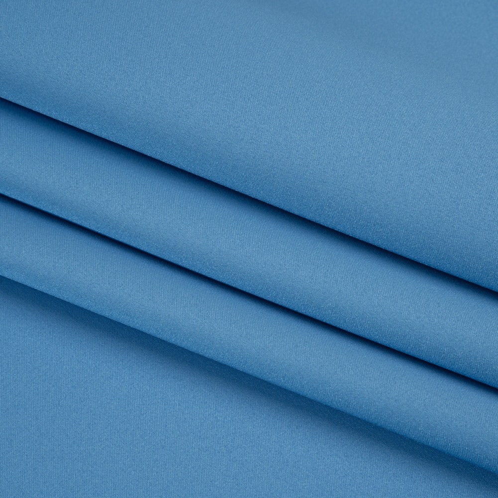 Polyester Satin - Cornflower - Reverie Collection - Folded Polyester Satin - Cornflower - Reverie Collection - Folded
