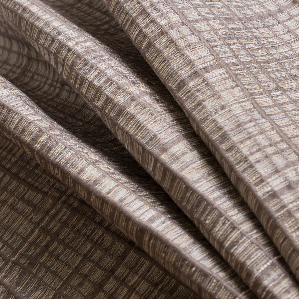 Light Gray Textured Grid Blended Linen Woven - Folded Light Gray Textured Grid Blended Linen Woven - Folded