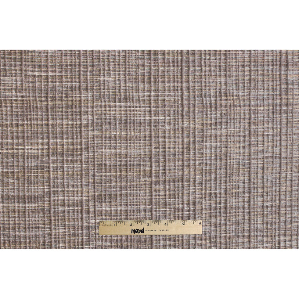 Light Gray Textured Grid Blended Linen Woven - Full Light Gray Textured Grid Blended Linen Woven - Full