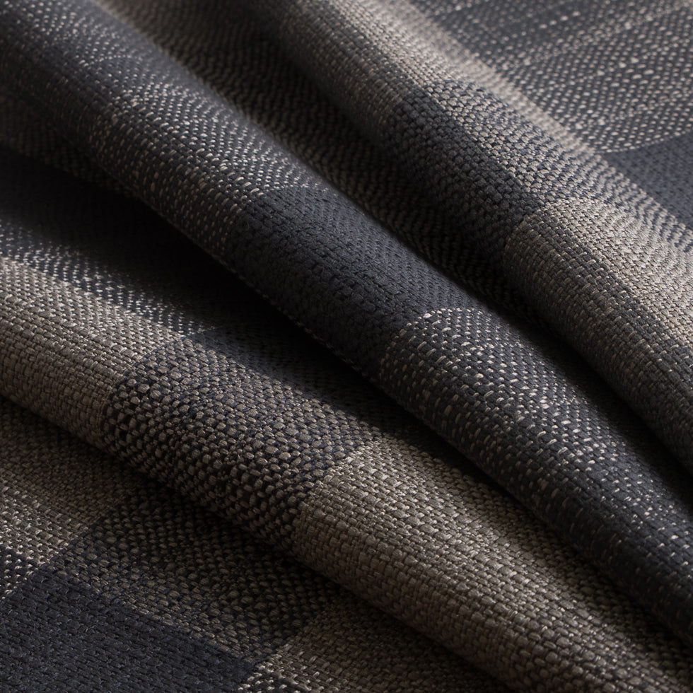 Dark Gray Buffalo Checks Blended Woven - Folded Dark Gray Buffalo Checks Blended Woven - Folded