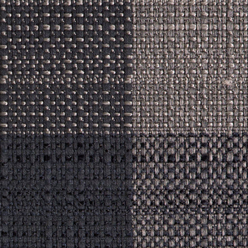 Dark Gray Buffalo Checks Blended Woven - Detail Dark Gray Buffalo Checks Blended Woven - Detail