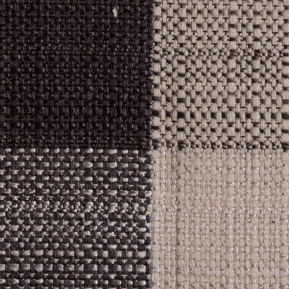 Charcoal Buffalo Checks Blended Woven - Detail Charcoal Buffalo Checks Blended Woven - Detail