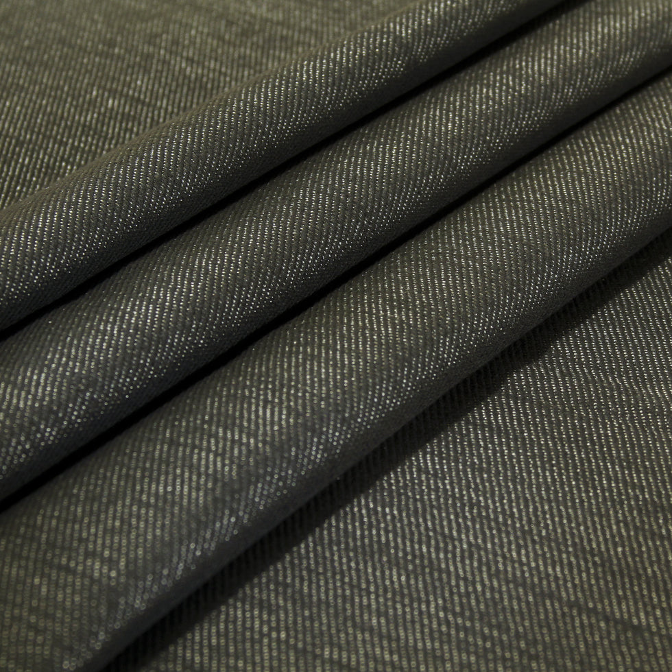 Denim Cotton Blended Serge Twill - Folded Denim Cotton Blended Serge Twill - Folded