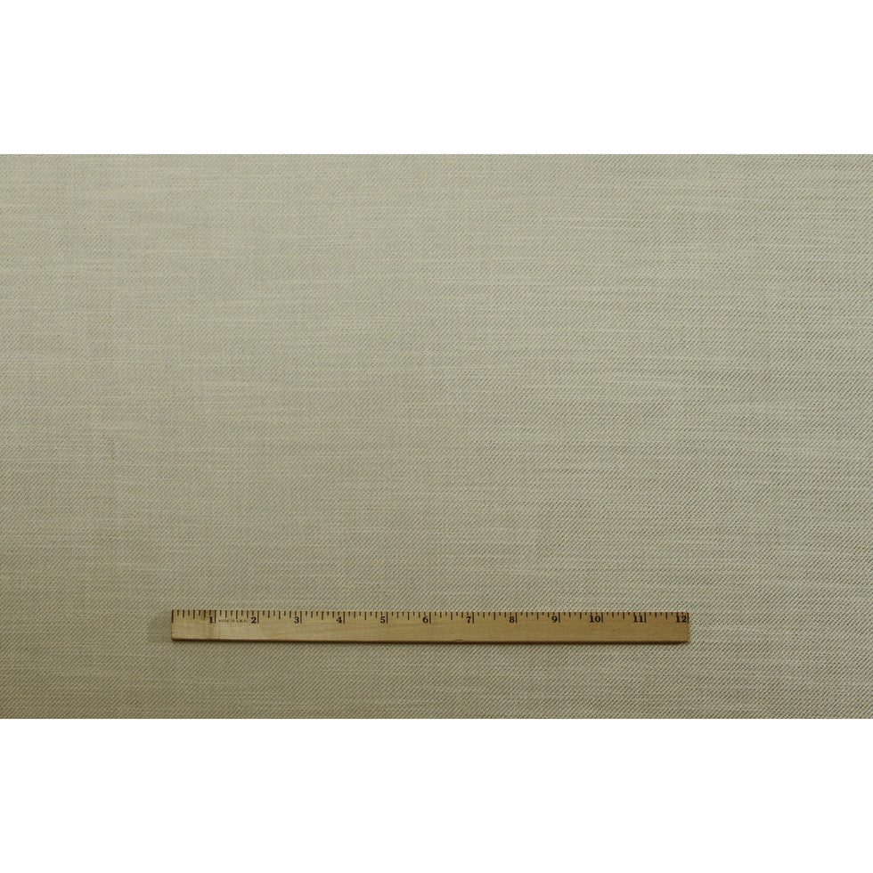 Beige Cotton Blended Serge Twill - Full Beige Cotton Blended Serge Twill - Full