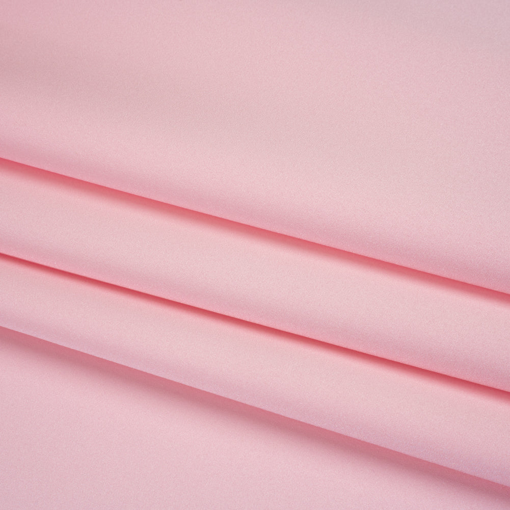 Polyester Satin - Powder Puff Pink - Reverie Collection - Folded Polyester Satin - Powder Puff Pink - Reverie Collection - Folded