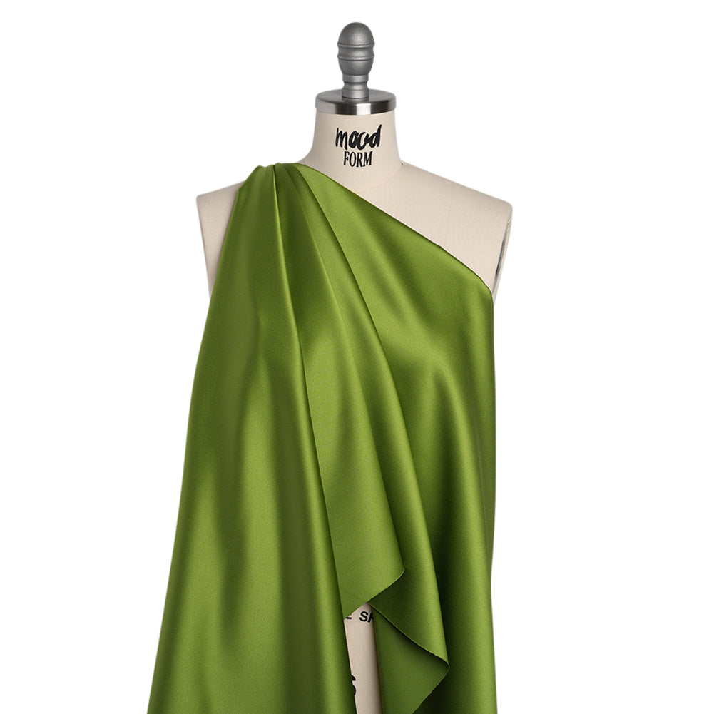 Polyester Satin - Oxford Olive - Reverie Collection Polyester Satin - Oxford Olive - Reverie Collection
