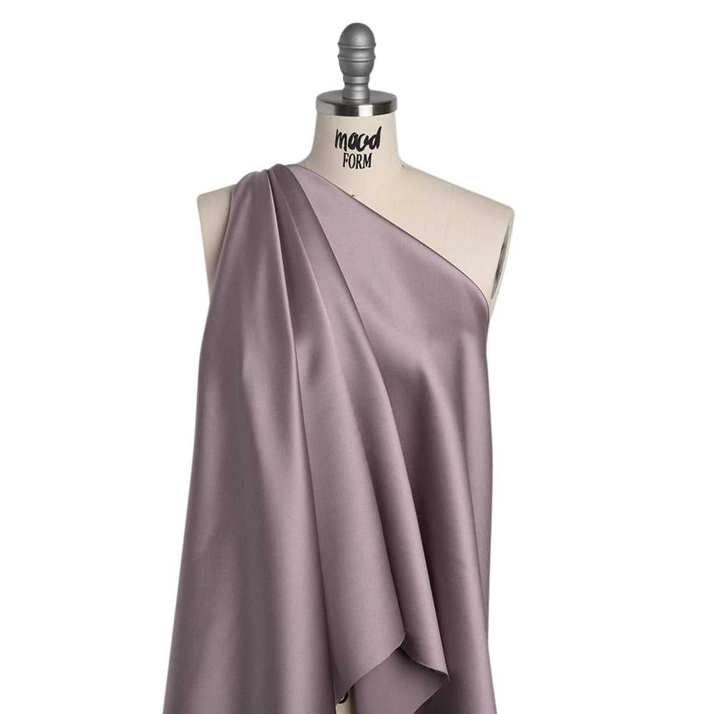 Polyester Satin - Evening Mauve - Reverie Collection - Drape Polyester Satin - Evening Mauve - Reverie Collection - Drape