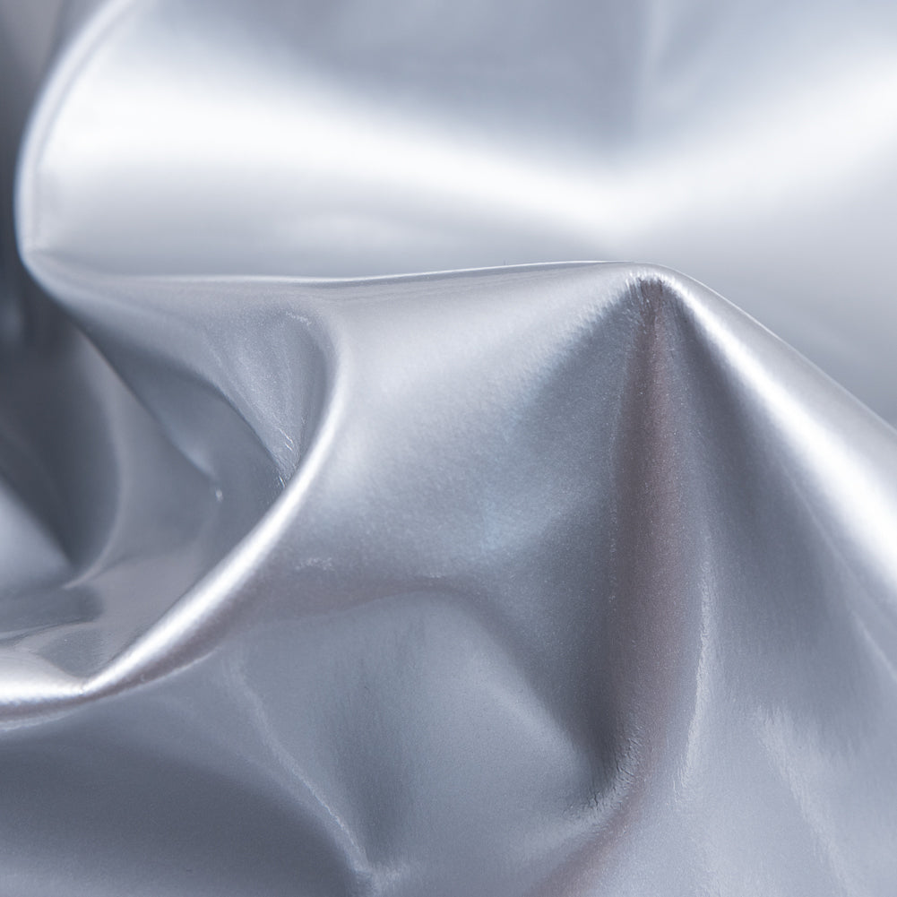 Silver Glossy Stretch Imitation Latex - Full Silver Glossy Stretch Imitation Latex - Full