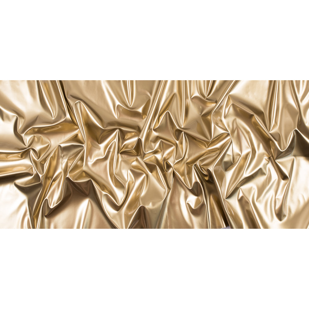 Flynn Gold Glossy Stretch Imitation Latex Folded Flynn Gold Glossy Stretch Imitation Latex Folded