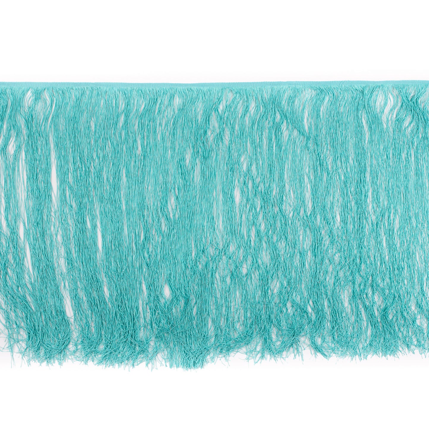 European Teal Chainette Fringe Trim - 24 European Teal Chainette Fringe Trim - 24