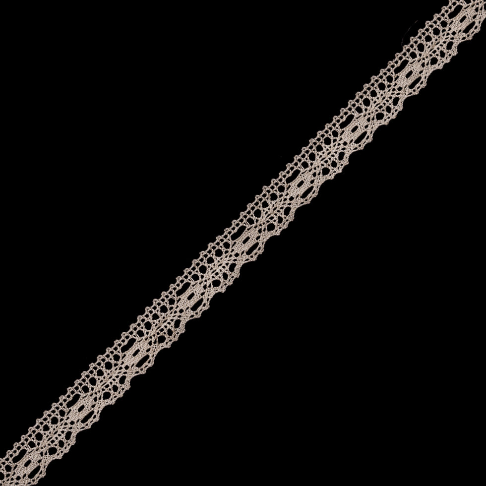 0.5 Ivory Crochet Trim 0.5 Ivory Crochet Trim