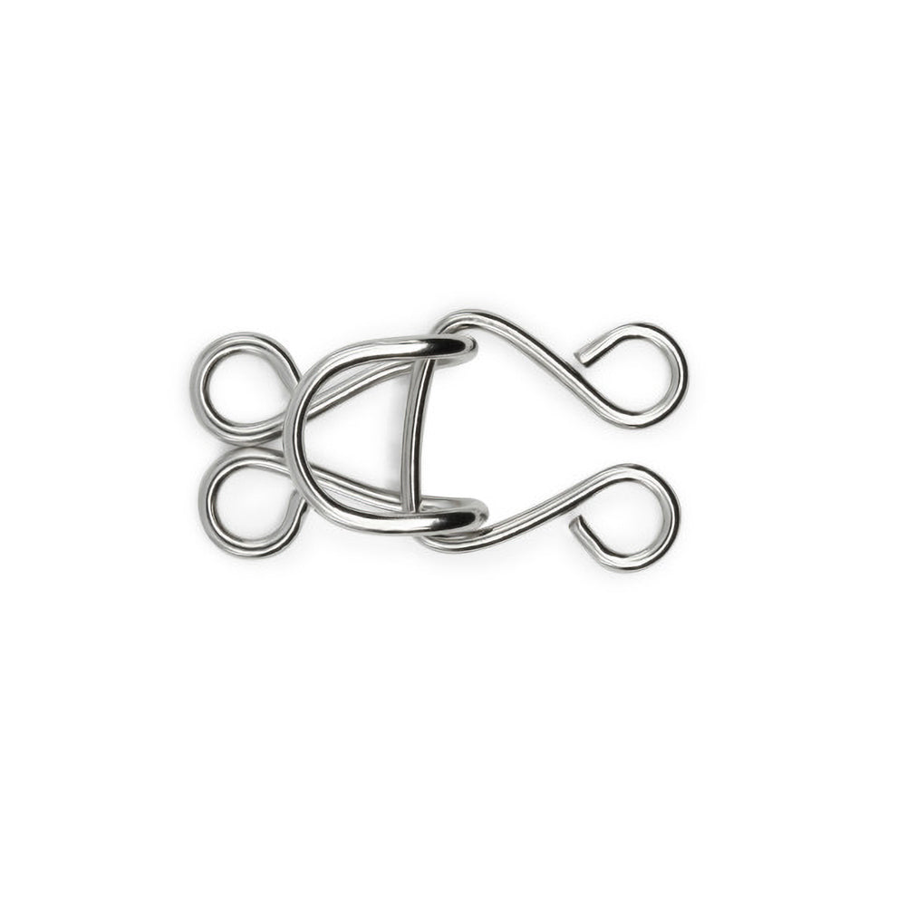 Dritz Extra-Large Hooks & Eyes - Nickel - 3 Sets Dritz Extra-Large Hooks & Eyes - Nickel - 3 Sets