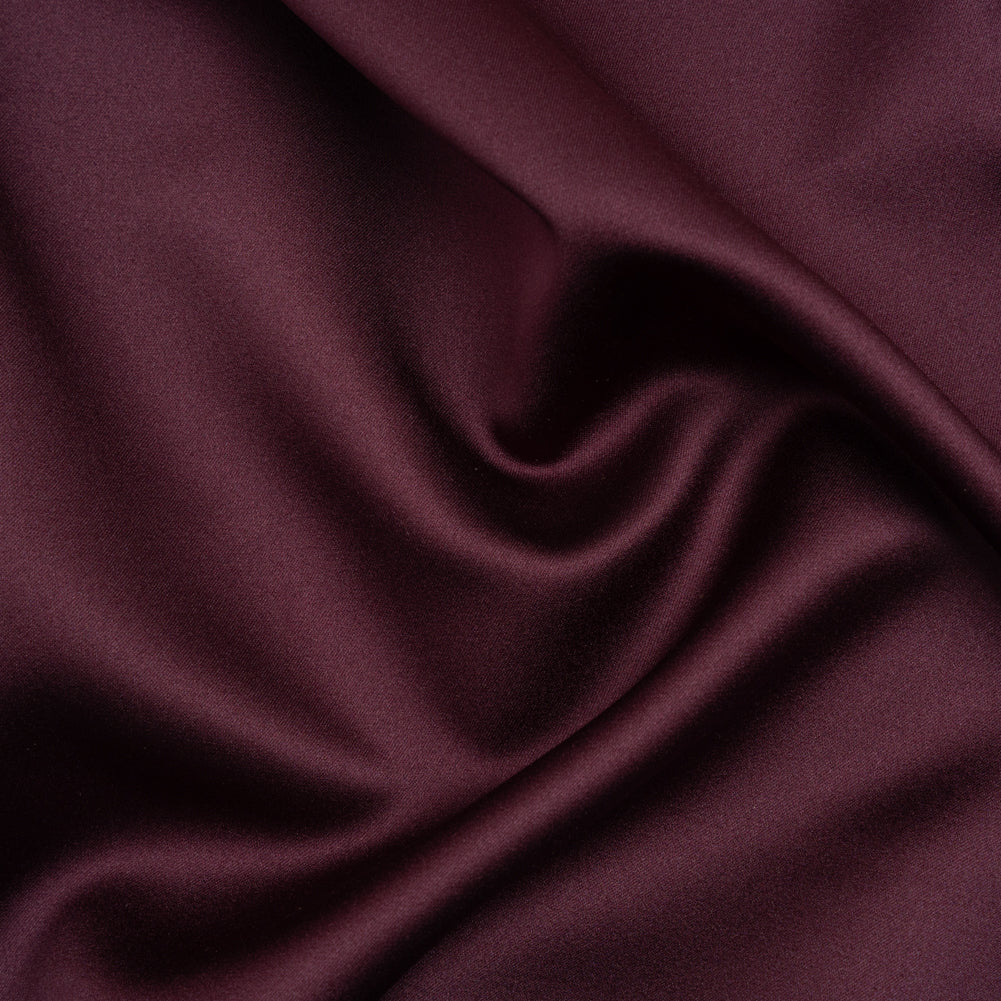 Polyester Satin - Ultra Aubergine - Reverie Collection Polyester Satin - Ultra Aubergine - Reverie Collection