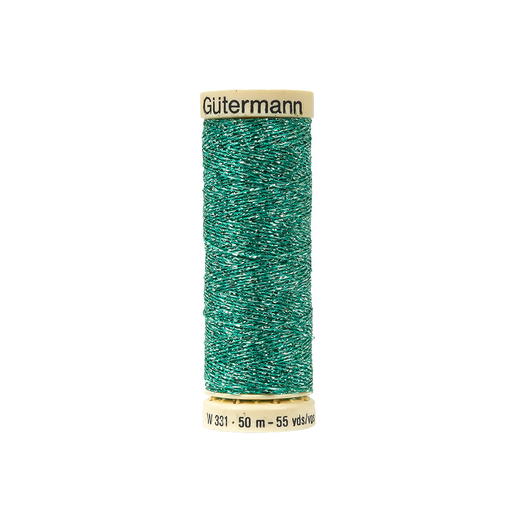 235 Aqua 50m Gutermann Metallic Effect Thread 235 Aqua 50m Gutermann Metallic Effect Thread