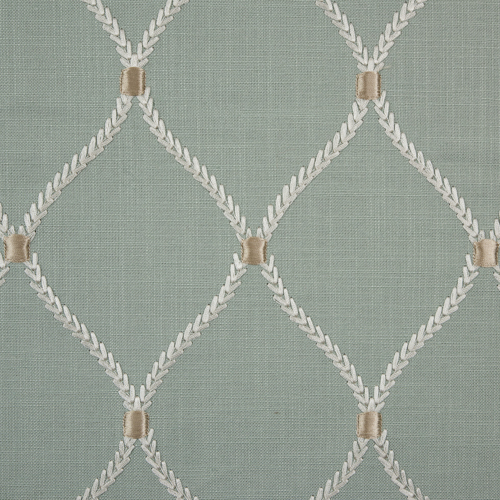 Shore Classical Rayon Embroidered Linen Shore Classical Rayon Embroidered Linen