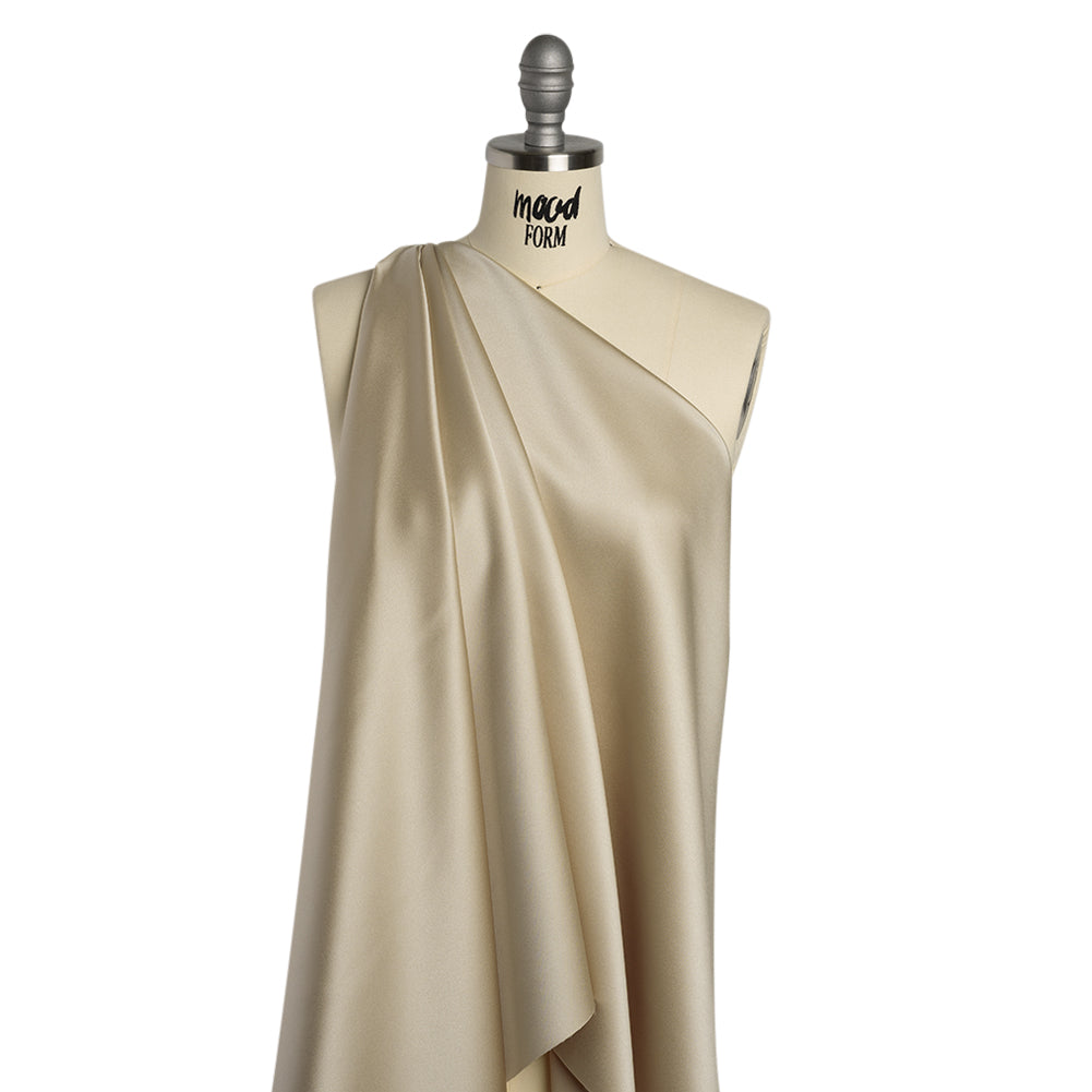 Polyester Satin - Bright Champagne - Reverie Collection Polyester Satin - Bright Champagne - Reverie Collection