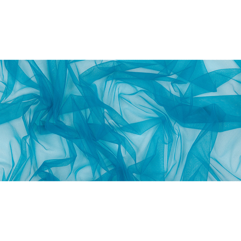 Soft Nylon Tulle - Seaport Blue - Leonardo Collection Drape Soft Nylon Tulle - Seaport Blue - Leonardo Collection Drape
