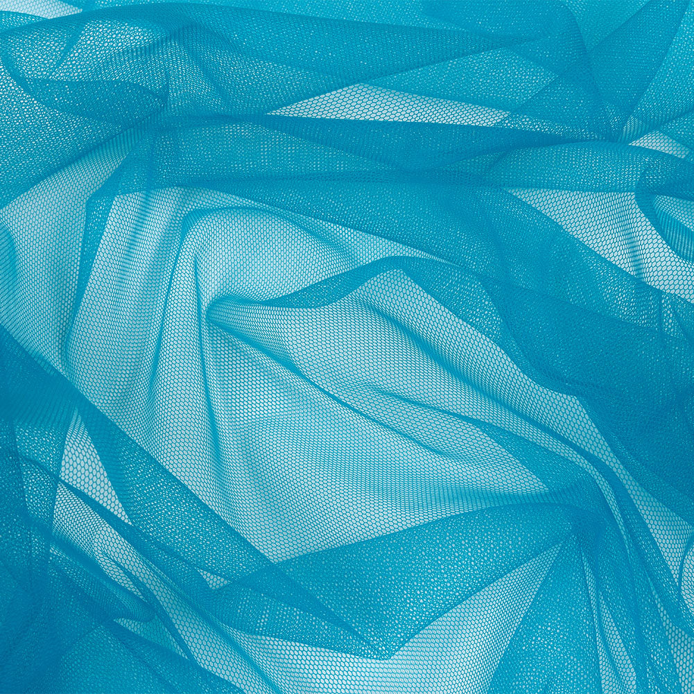 Soft Nylon Tulle - Seaport Blue - Leonardo Collection Soft Nylon Tulle - Seaport Blue - Leonardo Collection