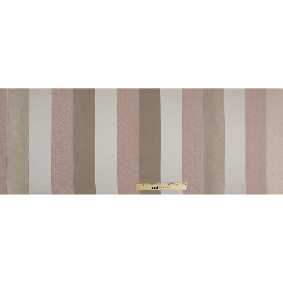 Blush Awning Striped Brocade Full Blush Awning Striped Brocade Full