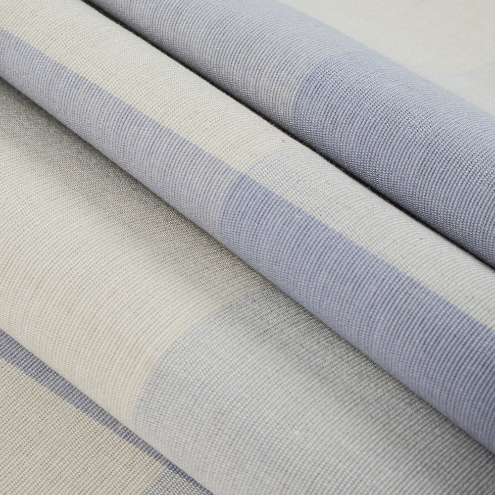 Wisteria Buffalo Checked Cotton Woven - Folded Wisteria Buffalo Checked Cotton Woven - Folded