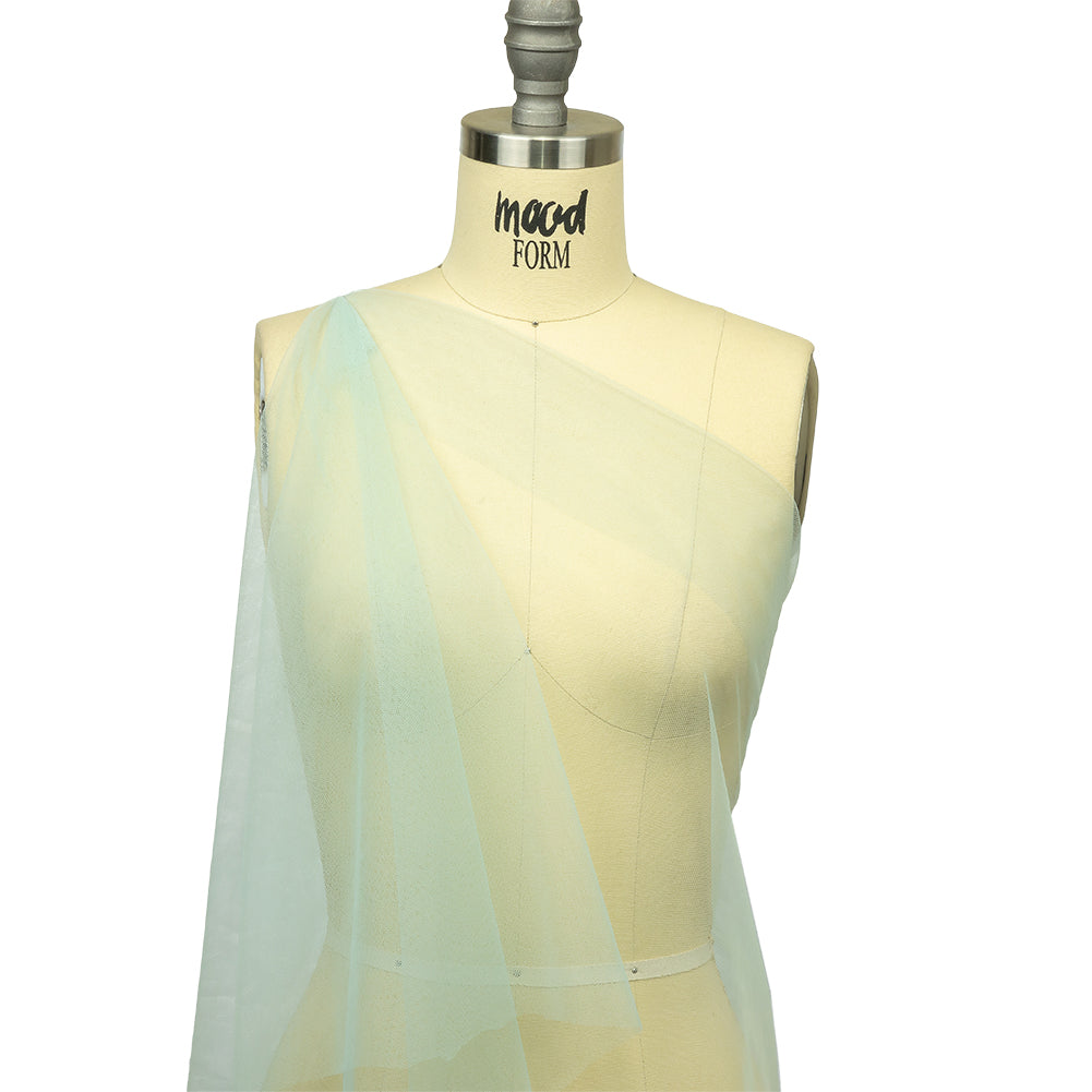Blue Haze Leonardo Soft Nylon Tulle - Detail Blue Haze Leonardo Soft Nylon Tulle - Detail