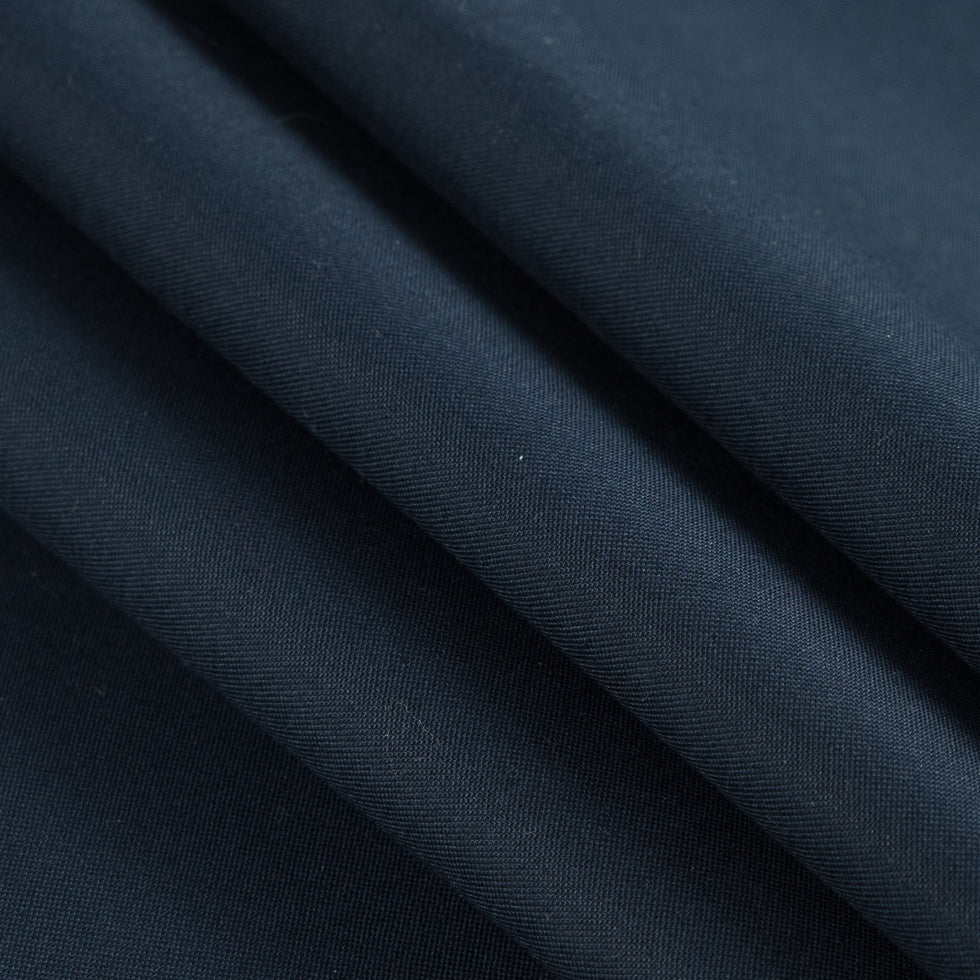 Egyptian Cotton Shirting - Midnight Navy - Giza Collection Egyptian Cotton Shirting - Midnight Navy - Giza Collection